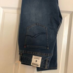 Mountain khakis blue jeans brand new size 4